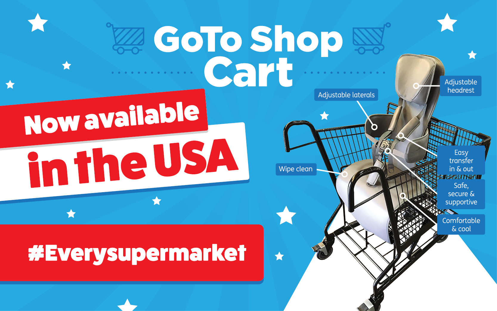 The GoTo Shop Cart is now available in the US!